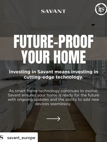 We future-proof your home by using systems like Savant that are designed to evolve. With ongoing software updates and the ability to seamlessly add new devices, your investment in smart technology remains cutting-edge.
