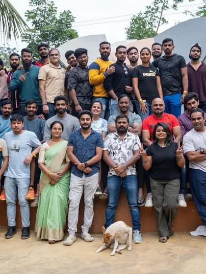 A group photo of our entire staff during a team-building outing at Suggee Resort. We believe in empowering our team to work and grow together.