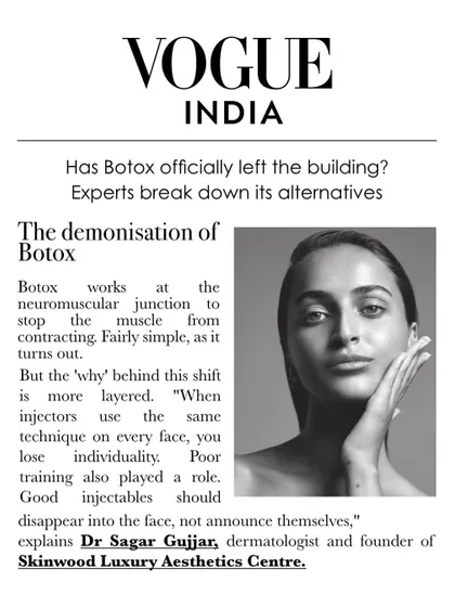As a trusted expert for Vogue India, I often discuss the science behind aesthetic trends. Here, I explain why the goal of modern injectables is not to change your face, but to enhance your individuality with results that are subtle and refreshing.