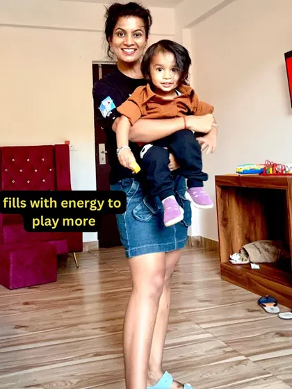 Having the energy to play more is one of the best rewards of a healthy lifestyle. I want every mom to experience this.