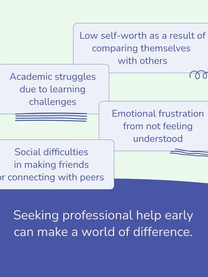 Without the right support, neurodivergent children can face academic struggles, social difficulties, and low self-worth. Seeking professional help early provides them with the tools and understanding they need to succeed on their own terms.