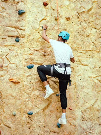 Every climb is a personal victory. Our instructors are here to guide you, whether you're a first-timer learning the ropes or an experienced climber looking to hone your skills.