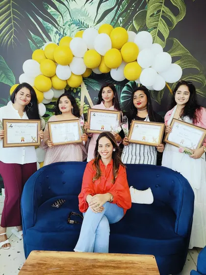 Celebrating the graduation of my first batch of students. It was a wonderful day celebrating their hard work and dedication.