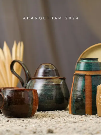Radhika's collection, "Imperfect Stories at Dinner Table," brings the essence of humanity to functional ware. Each handcrafted bowl and plate tells a story of the hands that shaped them, celebrating the beautiful imperfections that make pottery and life unique.