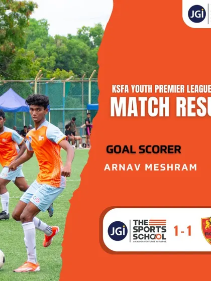 A hard-fought draw for our U17 team in the KSFA Youth Premier League. Every match is a learning experience that builds resilience.