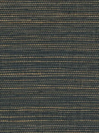 The simple, timeless beauty of a natural woven textile. This close-up reveals the texture of a grasscloth or raffia weave, where variations in the fiber create an organic, sophisticated material ideal for wallcoverings or accents.