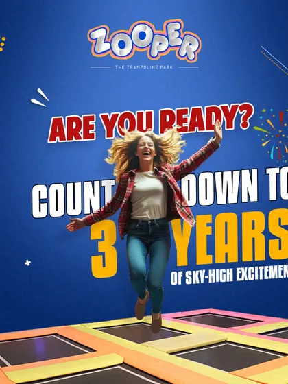 Are you ready? Countdown to three years of sky-high excitement. Let's leap into the next chapter of crazy adventures together.