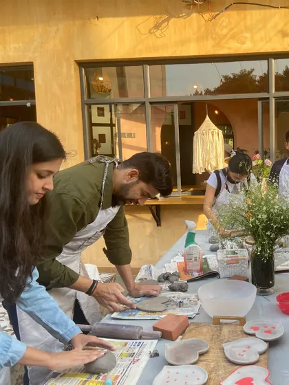Our "Clay-Love-Play" festival is a three-day extravaganza of pottery, music, and connections. It's a unique way to celebrate Valentine's, whether with a partner, friends, or family.