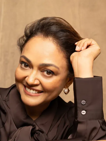 A smiling close-up. It's a joy to work with talented teams who help bring out that feeling of being fabulous.