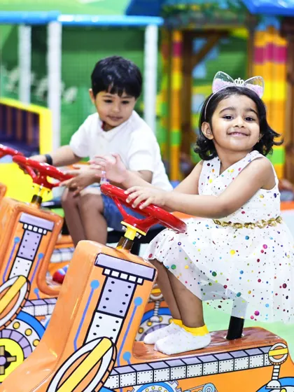 Celebrating the bond of siblings during our Raksha Bandhan event, which included a special "buy one, get one free" entry offer.