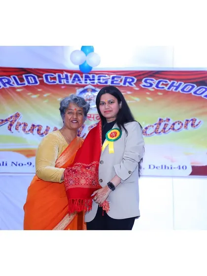Being honored at the World Changer School's annual function. It was a privilege to be among such talented children and dedicated educators.