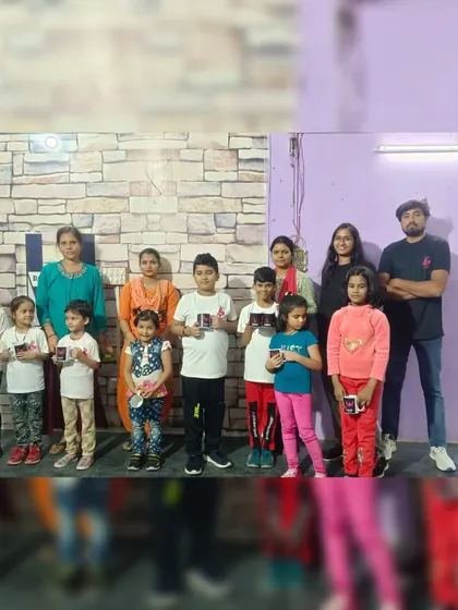 A Happy Diwali celebration with my wonderful students. They even made these beautiful gifts!