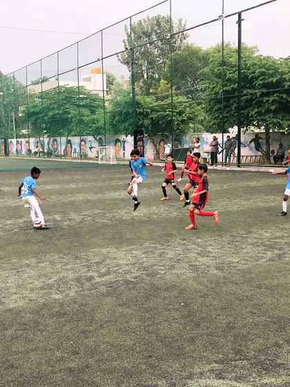 Our U-9, U-11, U-13, and U-15 teams engaging in competitive practice matches against Bengaluru United FA, a crucial part of their pre-season and ongoing development.