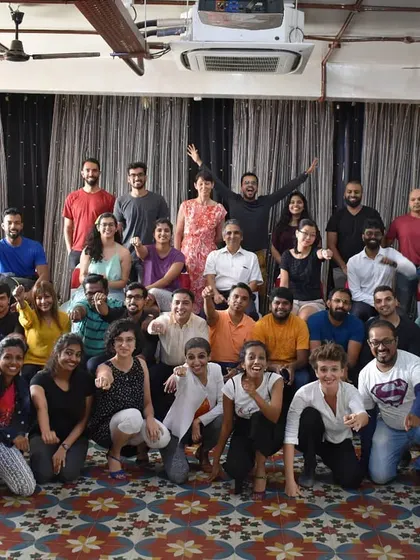 A big group photo from the India Tango Festival. The sense of community here is immense, with teachers and students from different schools sharing their love for the dance.