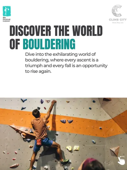 Discover the exhilarating world of bouldering with us! At our "Gravity Games" event, we showed how every ascent is a triumph and every fall is an opportunity to rise again.