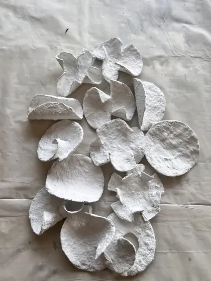 There is beauty in the breakdown. My art doesn't hide the cracks; it celebrates them. These raw, imperfect folds of upcycled paper show that within disorder lies a fragile kind of beauty.