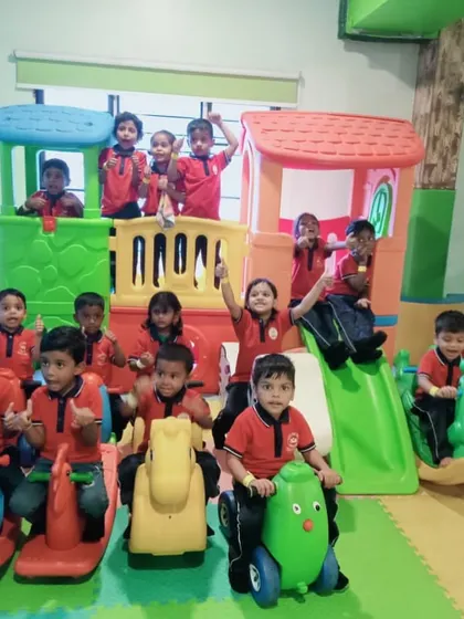 The kids from Little Star Home School clearly had a fantastic time on our play structures and ride-on toys. I ensure there's a wide variety of activities for every school group.