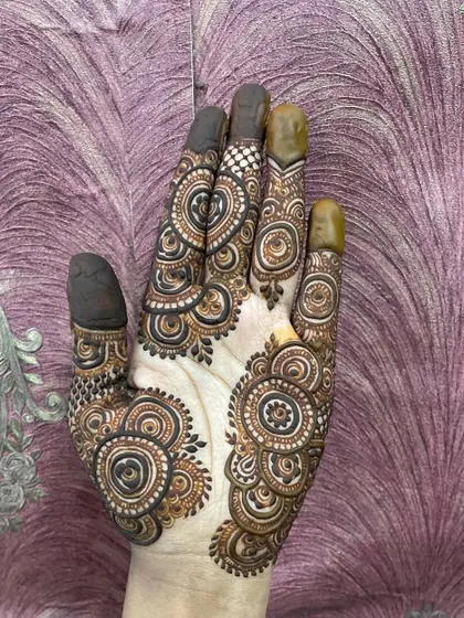 A little self-love with this mandala design. The patterns are inspired by the work of another artist I admire.
