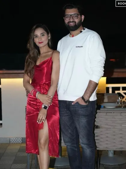 Dressed up for a night of romance. Our terrace is the perfect destination for a special date night or to celebrate an anniversary in style.