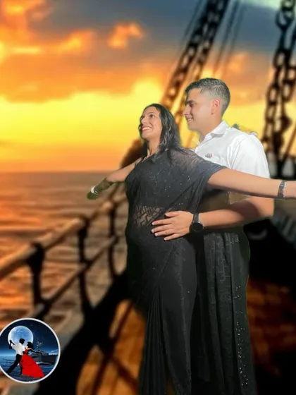 Another fantastic 'Titanic' recreation from our AI Croma Photobooth at the Indian Navy gala in Karwar. Our system ensures every guest gets a perfectly composed and memorable shot, making them the star of the moment.