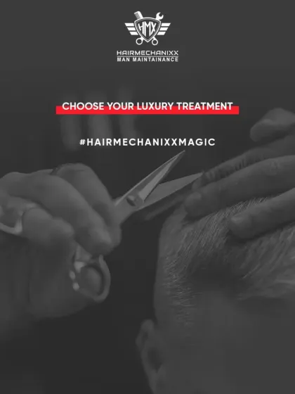 Your hair deserves the best. Choose your luxury treatment with us and experience the Hairmechanixx magic, whether you need a cut, color, or a deep conditioning spa.