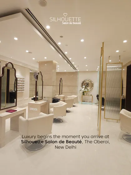 Welcome to my sanctuary at The Oberoi, New Delhi. The salon's ambiance is one of quiet sophistication and luxury, designed to make you feel relaxed and cared for from the moment you arrive.