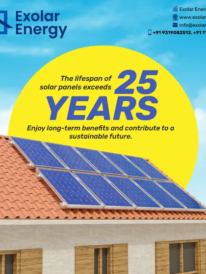 An investment in solar is an investment for the future. The lifespan of our solar panels exceeds 25 years, allowing you to enjoy long-term benefits and contribute to a sustainable world.