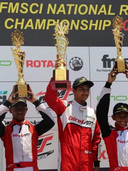 A dominant 1-2-3 result for Birel ART India in the Junior class of the Rotax Indian Championship. Our drivers consistently prove they are the ones to beat.