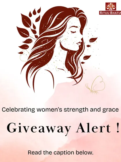 To celebrate women's strength, I am hosting a giveaway. You can win a Pyrite Shree Yantra, an Aura Healing Mist, or a Vaastu consultation session. Follow the steps to enter and empower yourself with tools for peace and balance.
