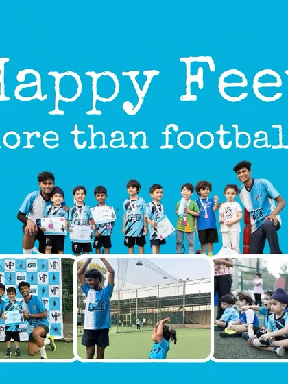 This collage shows that we are more than just football. From celebrating with certificates to learning new skills and making friends, it's about the smiles and the journey, not just the scores.