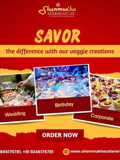 Savor the difference with our veggie creations for your wedding, birthday, or corporate event.
