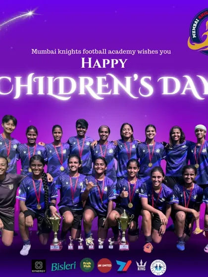 Happy Children's Day. We are proud to be a part of shaping the future of our young footballers, one goal at a time.