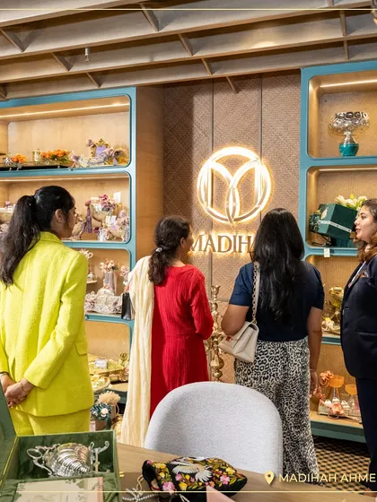 A glimpse of the grand launch of my Ahmedabad store. It was a pleasure to welcome guests and share my passion for luxury gifting with the city.