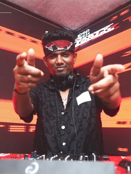 I connect with my audience. Whether it's through the music or direct interaction, I make sure everyone feels like they are part of the show.