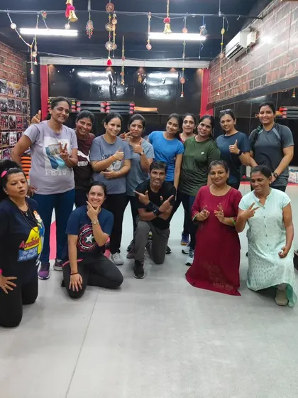 Fun and fitness go hand in hand at our studio. This group knows how to work hard and have a good time.