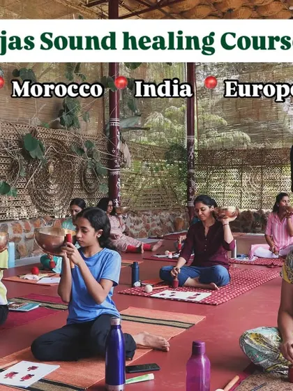 Our Ojas Sound Healing course is a global movement. We hold these transformative trainings in serene locations across India, Morocco, and Europe.