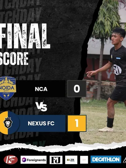 The final scorecard from our match against Nexus FC. Every game is a battle, and we analyze every result to come back stronger.