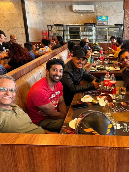 More smiles from our breakfast meet. The fellowship is as important as the ride itself.