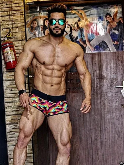 Ready for whatever comes next. This photo shows a lean, muscular build that is both aesthetic and functional.