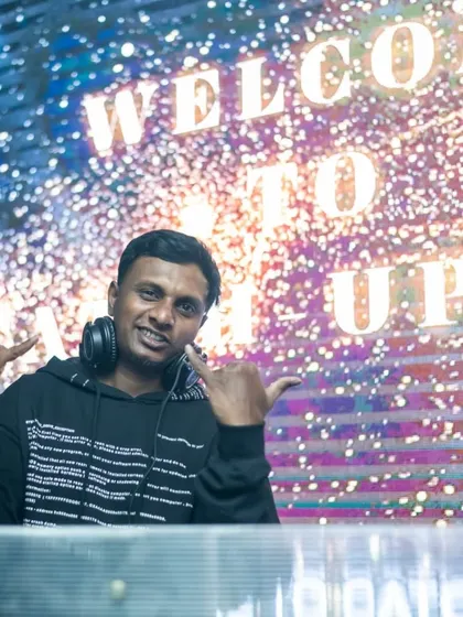 A great moment from the New Year's Eve party at Catch Up Club. The atmosphere was electric, and I was ready to drop the first banger of the year.