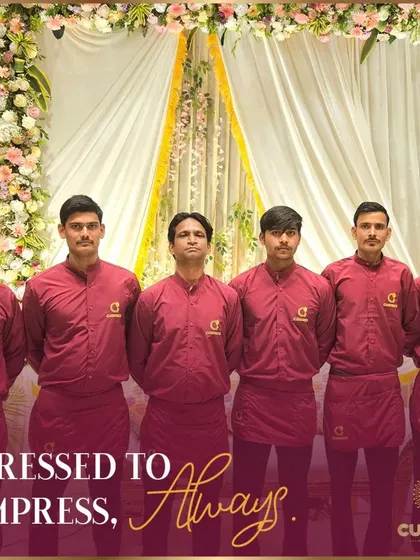 Meet the team that makes it all happen. Our staff is not just experienced; they are dressed to impress and committed to providing seamless service, allowing you to be a guest at your own party.