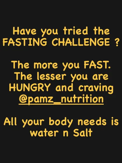 The more you practice fasting, the less you feel hungry or have cravings. It's a skill that your body learns. All you need is water and salt to support your body during the fasting window. Try the challenge and see how liberating it feels.