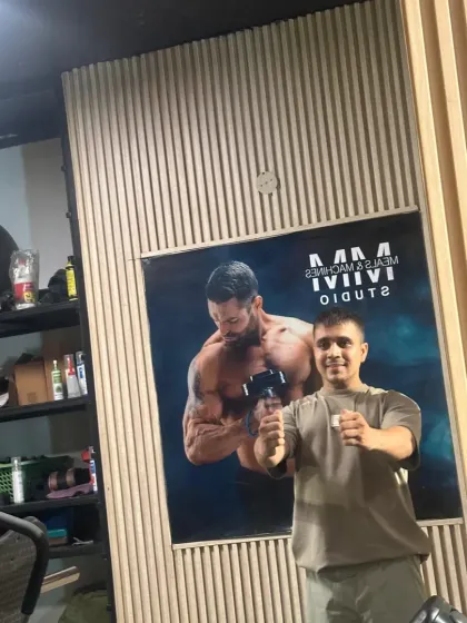 Feeling strong and motivated.