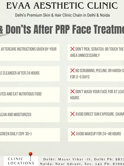 To maximize the results of your PRP face treatment, follow our aftercare instructions. This guide advises on gentle cleansing, avoiding sun exposure, and keeping the skin moisturized.