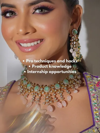 My masterclass is packed with value to help you evolve as an artist. You'll learn my professional techniques and hacks, get deep product knowledge, and even have opportunities for internships with my team.