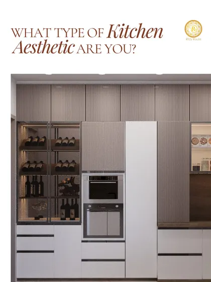 What type of kitchen aesthetic are you? This view showcases the integrated oven and a custom wine rack, demonstrating how I tailor kitchen designs to fit specific lifestyles and preferences, from the home chef to the entertainer.