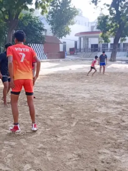 A view of our practice session on the mud court. We believe that training in the soil builds true strength and character.