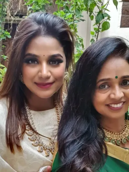 A special moment with my own mother. Moms are our first and forever muses, and it's always a joy to do her makeup.