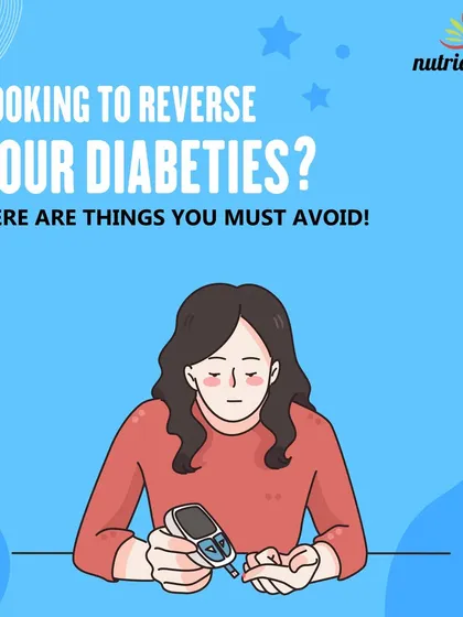 Looking to reverse your pre-diabetes? This series of images outlines the key things you must avoid, such as refined carbohydrates, excessive added sugars, and unhealthy trans fats, to get your health back on track.