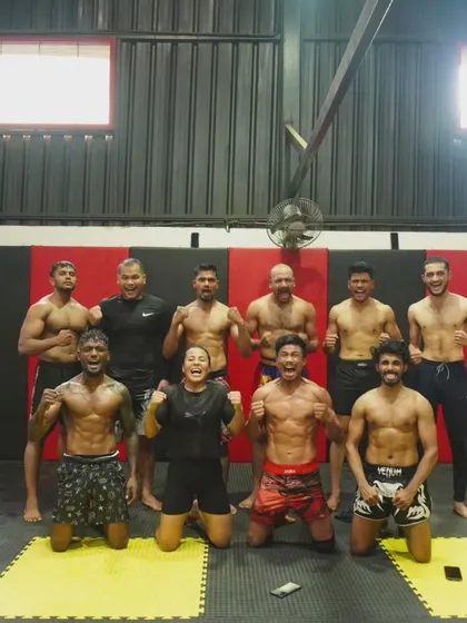 This is the Ace MMA team. A group of dedicated fighters, men and women, who show up every day to push their limits. The energy and camaraderie after a tough sparring session are what define our gym.